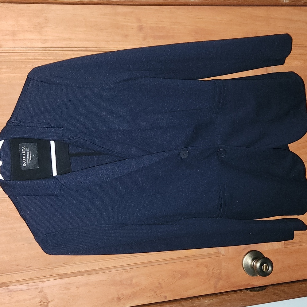 Athleta Navy Blazer, size 2